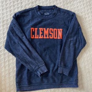 Clemson Corded Crewneck